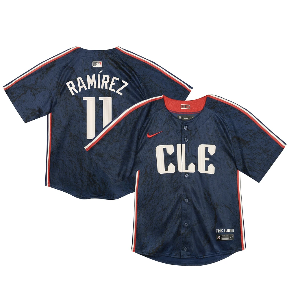 Toddler Nike Jose Ramirez Navy Cleveland Guardians 2024 City Connect Limited Jersey