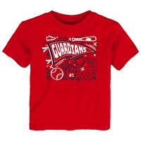 Toddler Red Cleveland Guardians Ballpark Fun T-Shirt