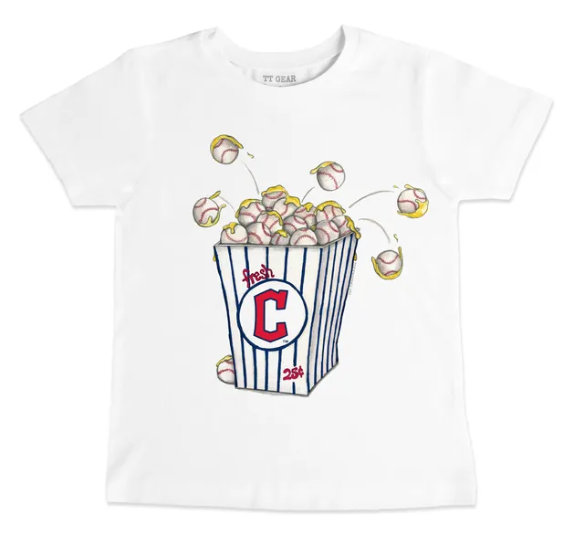 Lids Cleveland Guardians Tiny Turnip Youth Heart Bat T-Shirt