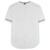 Travis Bazzana Cleveland Guardians Autographed Nike White Replica Jersey with "2024 1st Overall Pick" Inscription - Signed on Front
