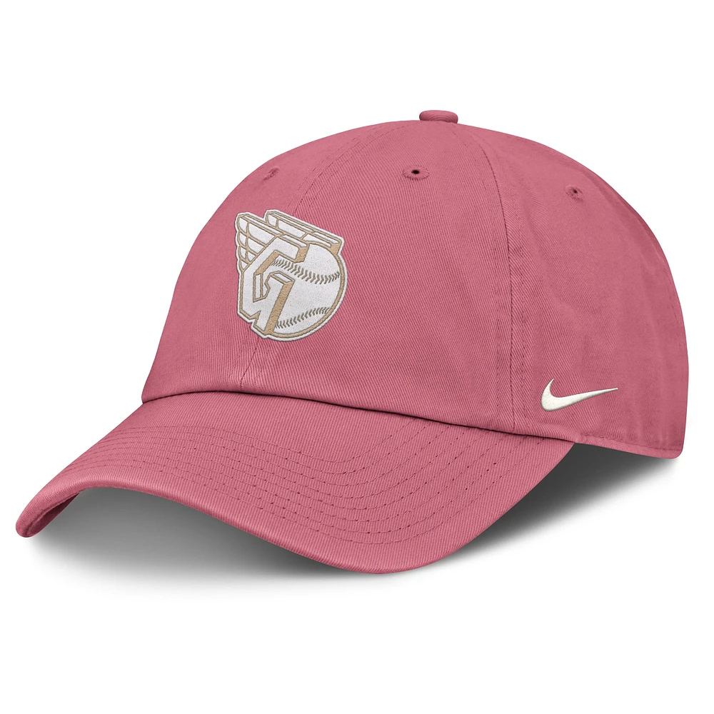 Unisex Nike Pink Cleveland Guardians Club Adjustable Hat