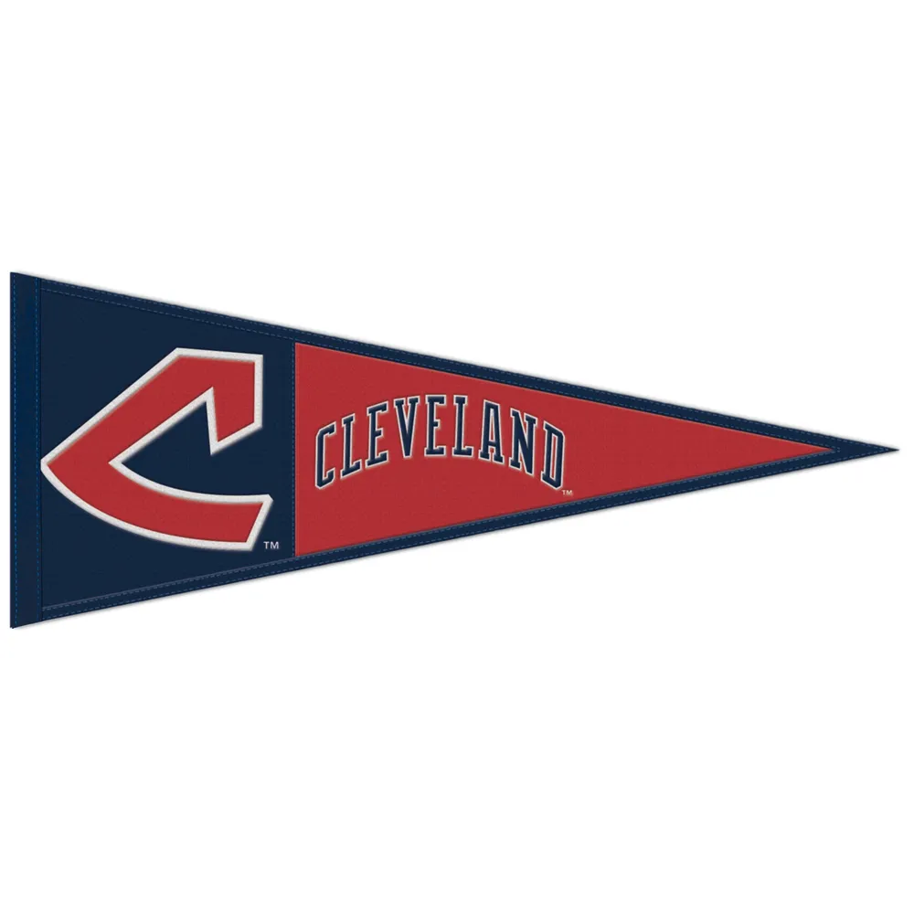 Fanion à logo rétro WinCraft Cleveland Guardians 13" x 32"