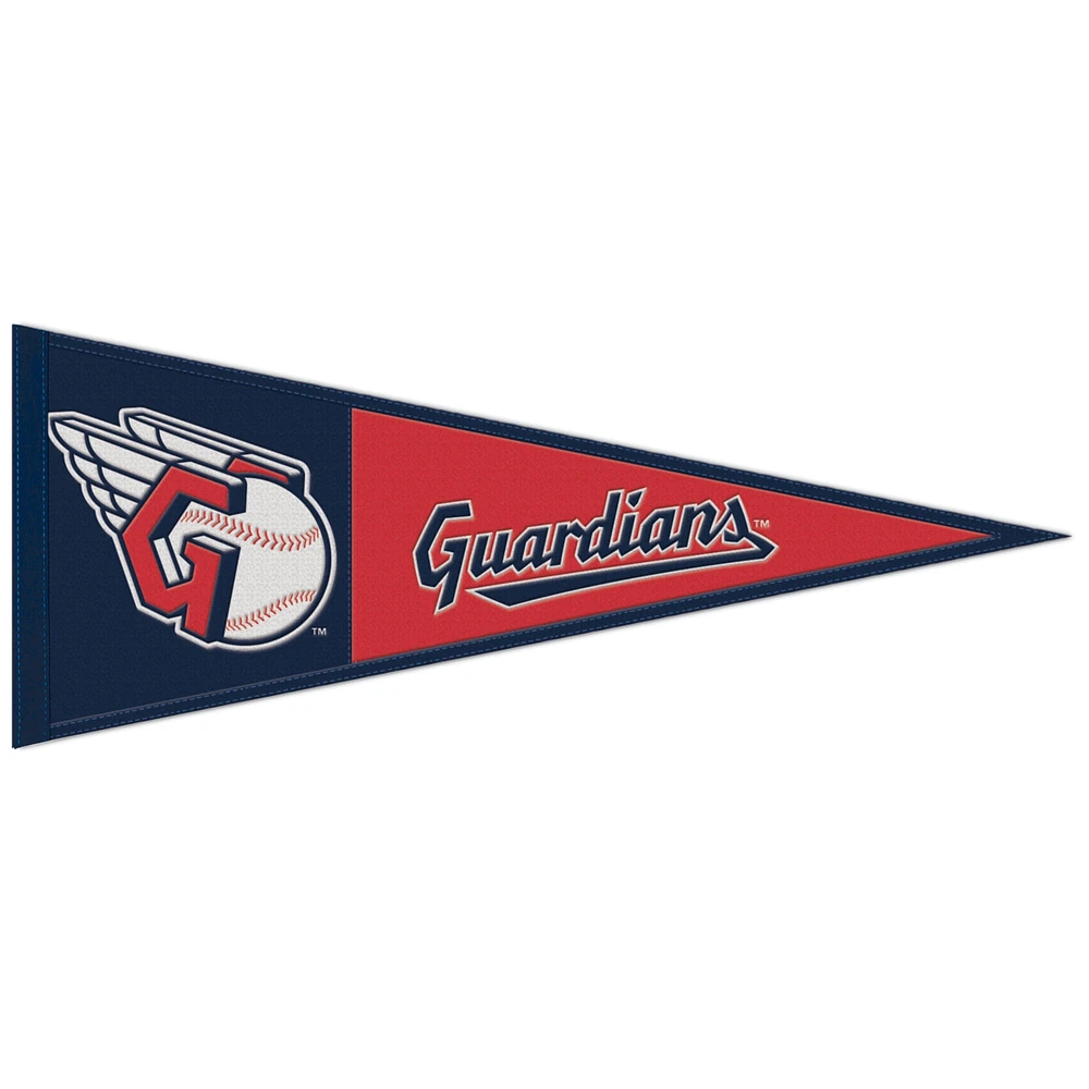 WinCraft Cleveland Guardians 13" x 32" Wool Primary Logo Pennant