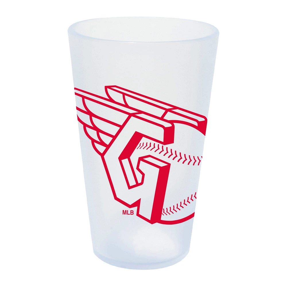 WinCraft Cleveland Guardians 16oz. Icicle Silicone Pint Glass