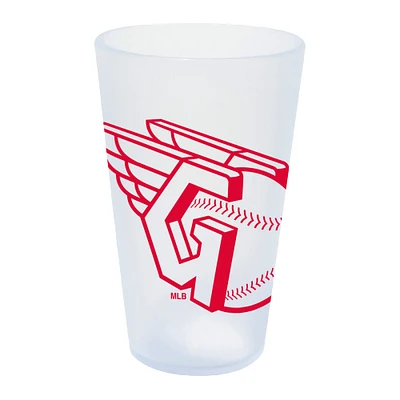 WinCraft Cleveland Guardians 16oz. Icicle Silicone Pint Glass
