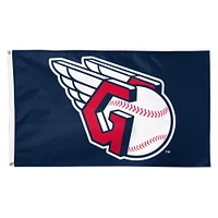 WinCraft Cleveland Guardians 3' x 5' Drapeau simple face avec logo principal