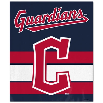 Couverture ultra moelleuse WinCraft Cleveland Guardians 50" x 60"