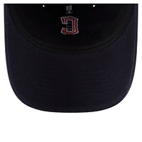 Women's New Era  Navy Cleveland Guardians Preppy Team 9TWENTY Adjustable Hat