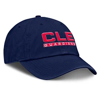 Women's Fanatics Navy Cleveland Guardians Fly Out Adjustable Hat