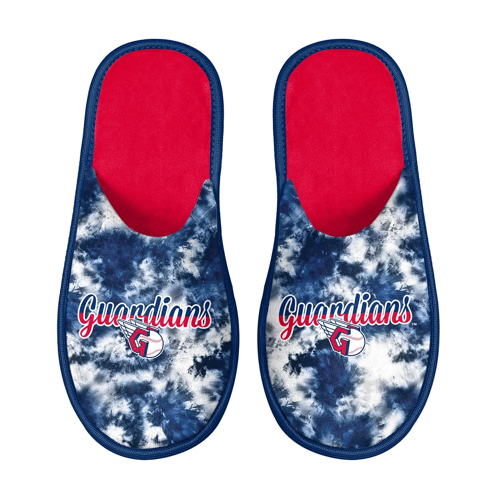 Chaussons à enfiler FOCO Cleveland Guardians Team Scuff pour femmes