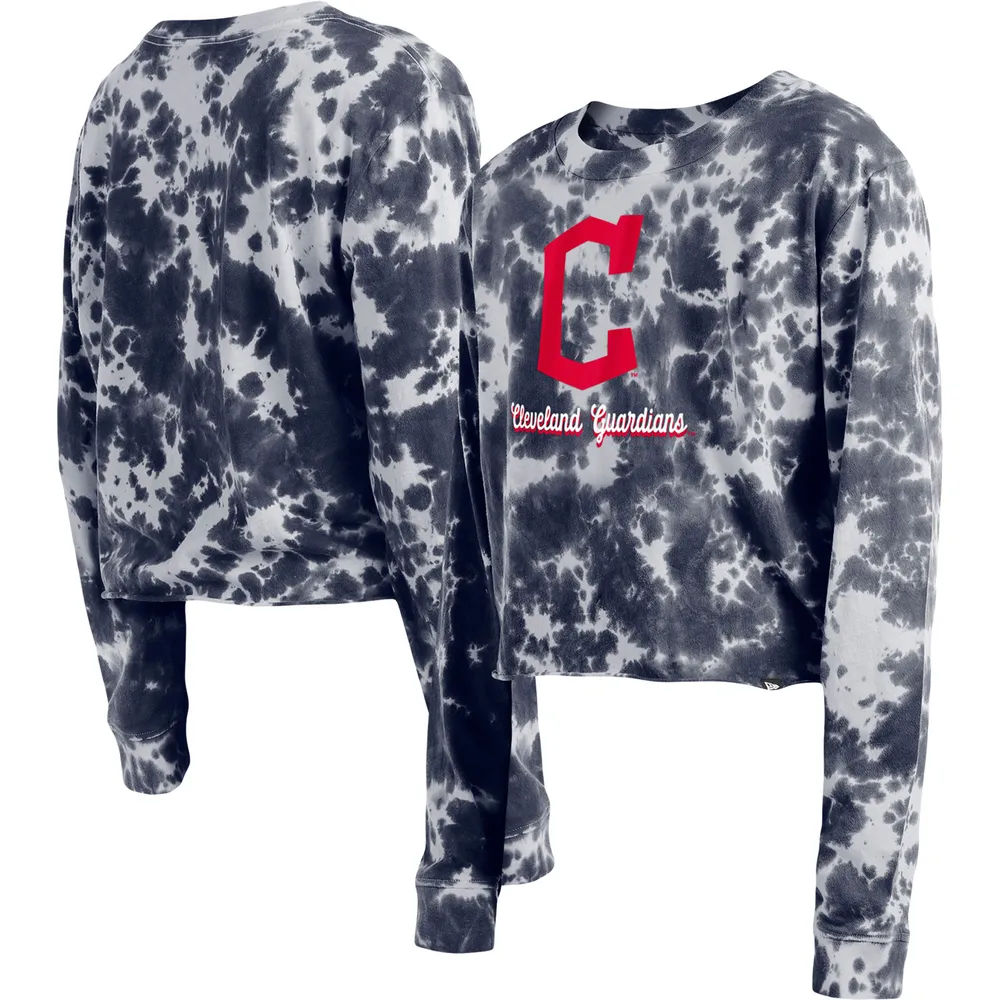 Lids Cleveland Guardians New Era Team Hoodie T-Shirt - Navy