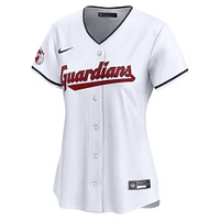 Maillot de joueur Nike Jose Ramirez Cleveland Guardians Home Limited pour femme, blanc