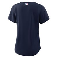 Women's Nike Navy Cleveland Guardians Alternate Official Replica Jersey