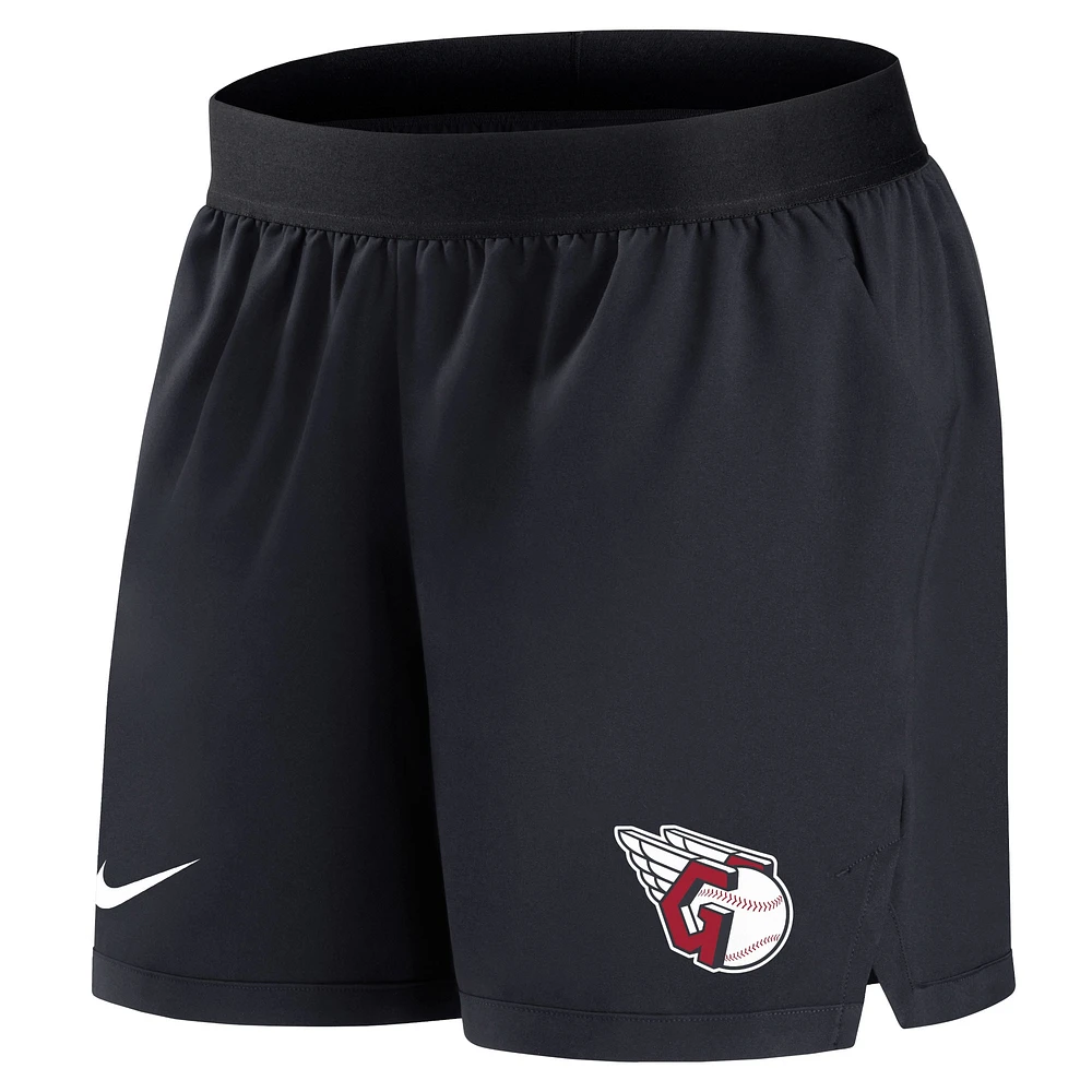 Short Nike Cleveland Guardians Authentic Collection Team Performance pour femme - Bleu marine