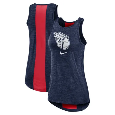 Nike Women's Chicago Cubs Blue Mix Tank Top