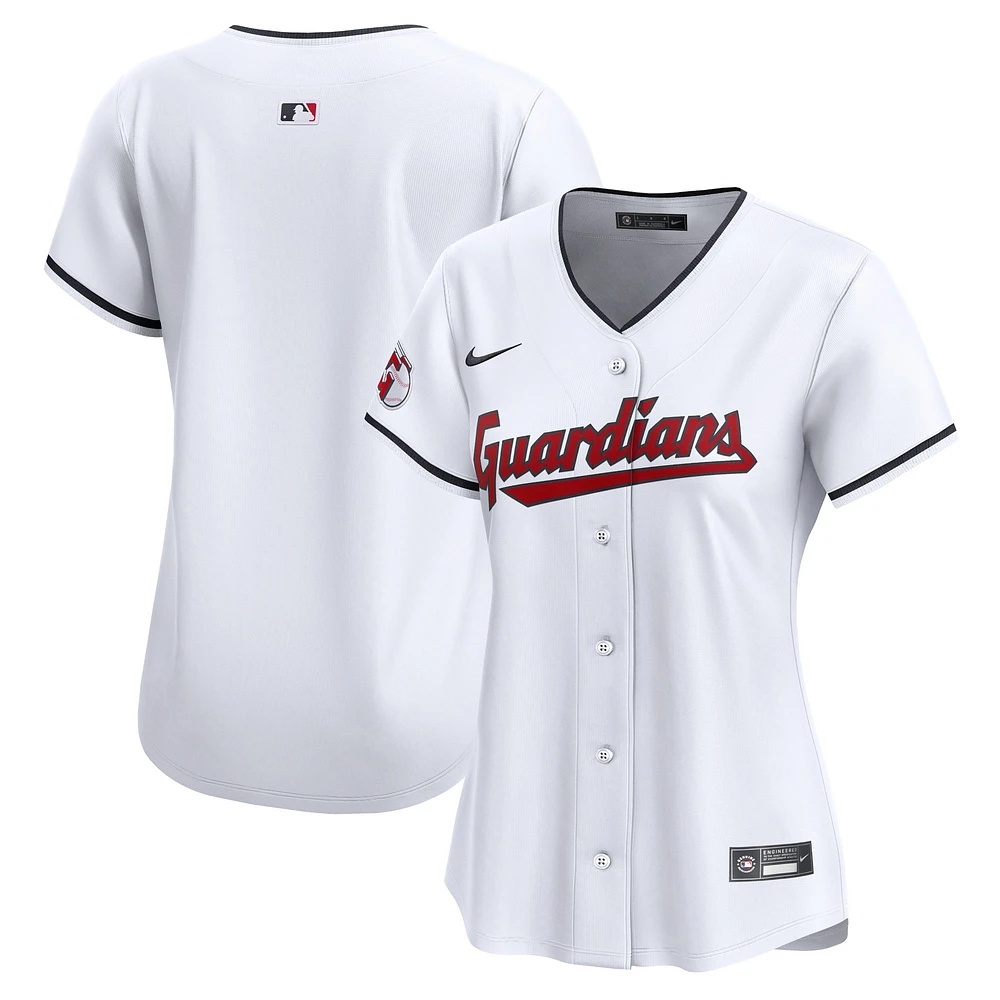 Maillot Nike pour femme blanc Cleveland Guardians Home Limited