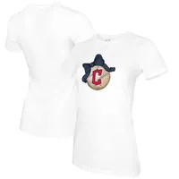 Lids Cleveland Guardians Tiny Turnip Youth Baseball Tie T-Shirt