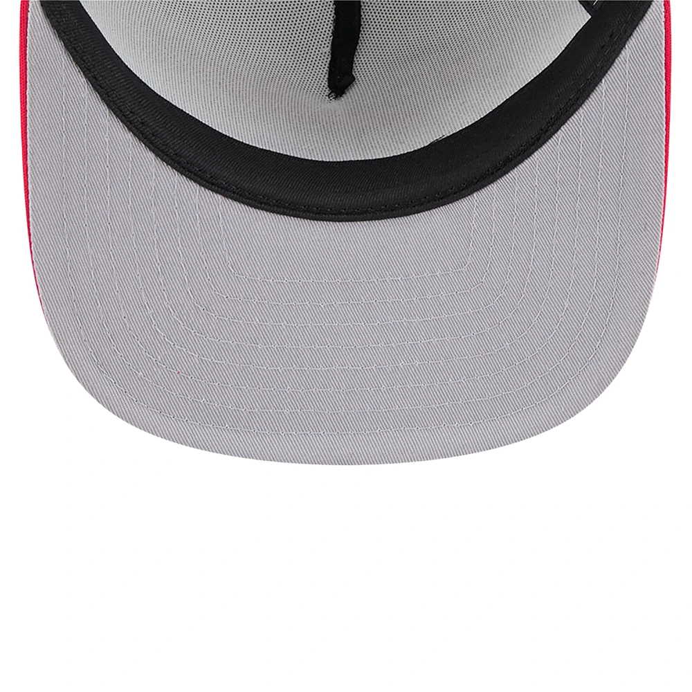 Youth New Era  White Cleveland Guardians Retro 9FIFTY Snapback Hat