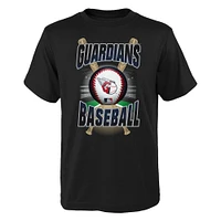 T-shirt d'événement spécial Cleveland Guardians noir pour jeune