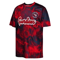 T-shirt bleu marine/rouge pour jeunes Cleveland Guardians Pinch Hitter