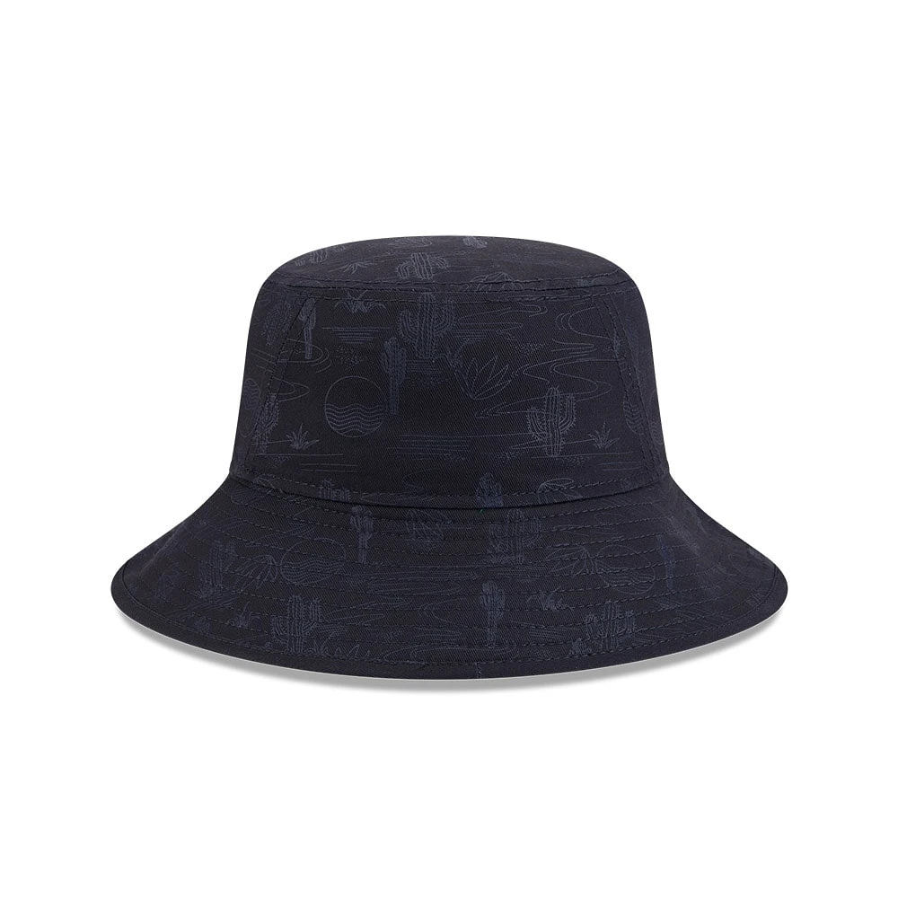 Youth New Era  Navy Cleveland Guardians 2025 Spring Training All Over Print Bucket Hat