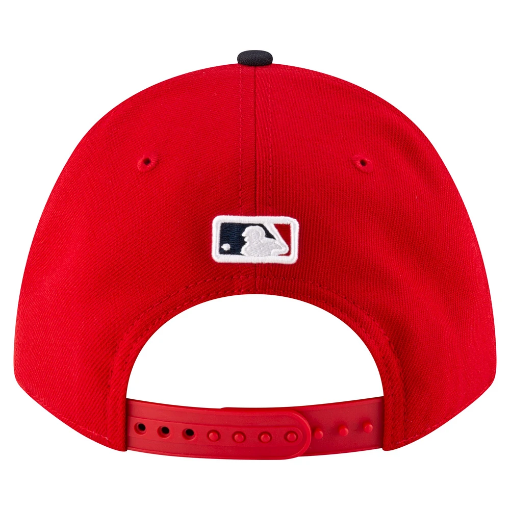 Casquette ajustable 9FORTY pour jeune joueur des Cleveland Guardians de New Era Red Replica