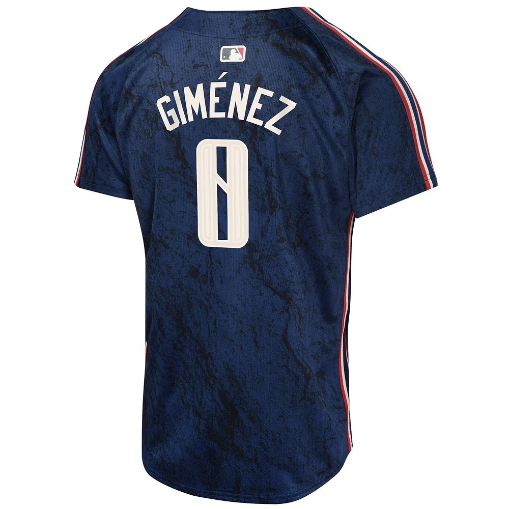 Youth Nike Andres Gimenez Navy Cleveland Guardians 2024 City Connect Limited Jersey