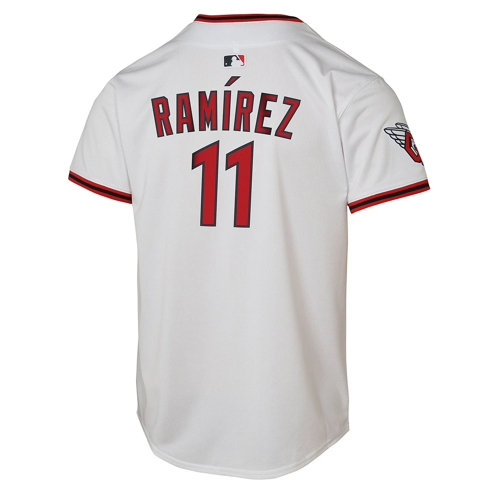 Youth Nike José Ramírez White Cleveland Guardians Home  Limited Player Jersey