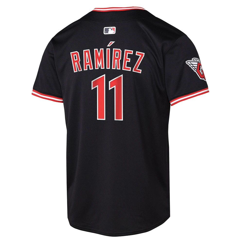 Youth Nike Jose Ramirez Navy Cleveland Guardians Alternate Limited Player Jersey