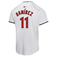 Maillot de joueur match à domicile Nike Jose Ramirez pour jeunes des Cleveland Guardians blanc