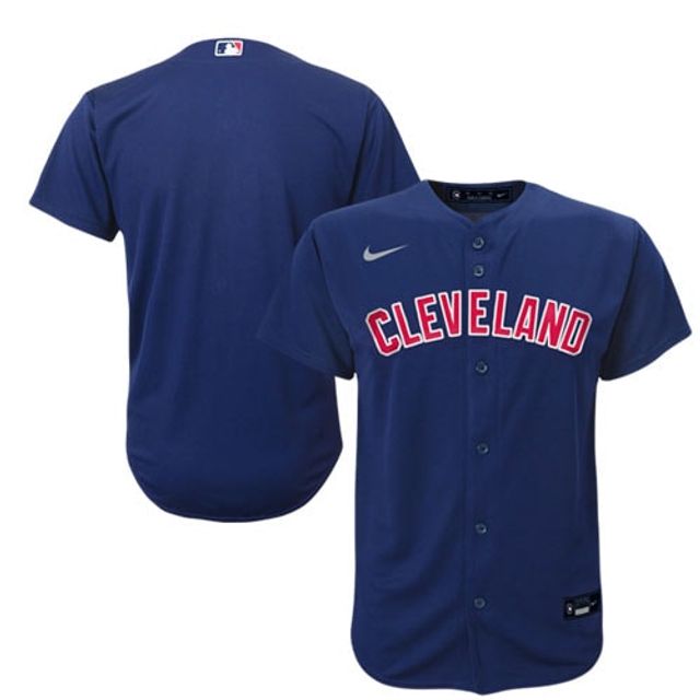 Nike Cleveland Guardians Alternate Replica Team - Bleu marine pour enfant Maillot