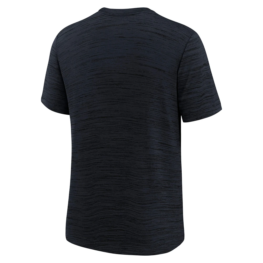 Youth Nike Navy Cleveland Guardians Authentic Collection Velocity Performance T-Shirt