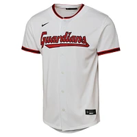 Youth Nike Shane Bieber White Cleveland Guardians Home Replica Player Jersey