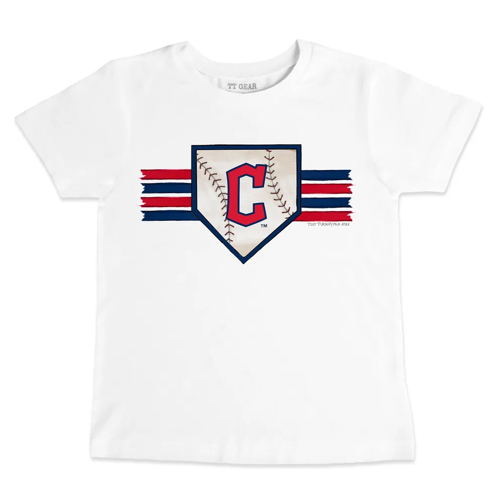 Youth Cleveland Guardians Navy Stealing Home T-Shirt