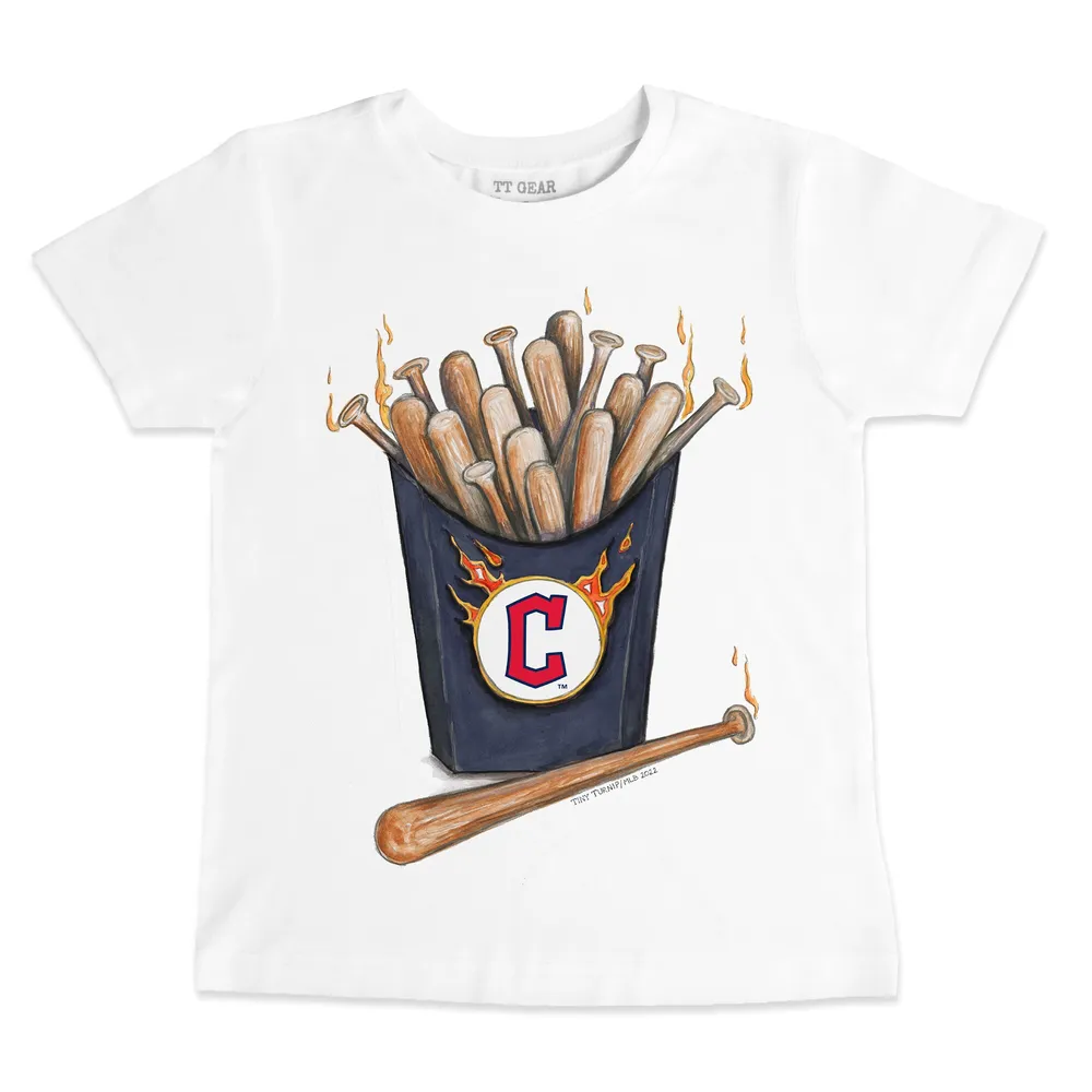 Boston Red Sox Tiny Turnip Toddler Nacho Helmet T-Shirt - White