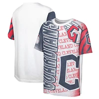 T-shirt blanc pour jeunes Cleveland Guardians Impact Hit Bold