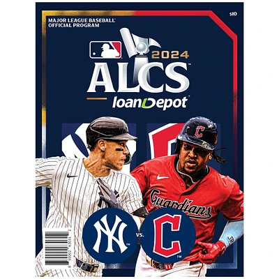 Programme ALCS 2024 Cleveland Guardians vs. New York Yankees