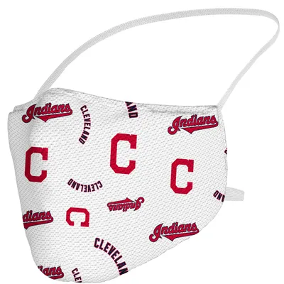 Cleveland Indians Fanatics Branded Adult All Over Logo Face Covering