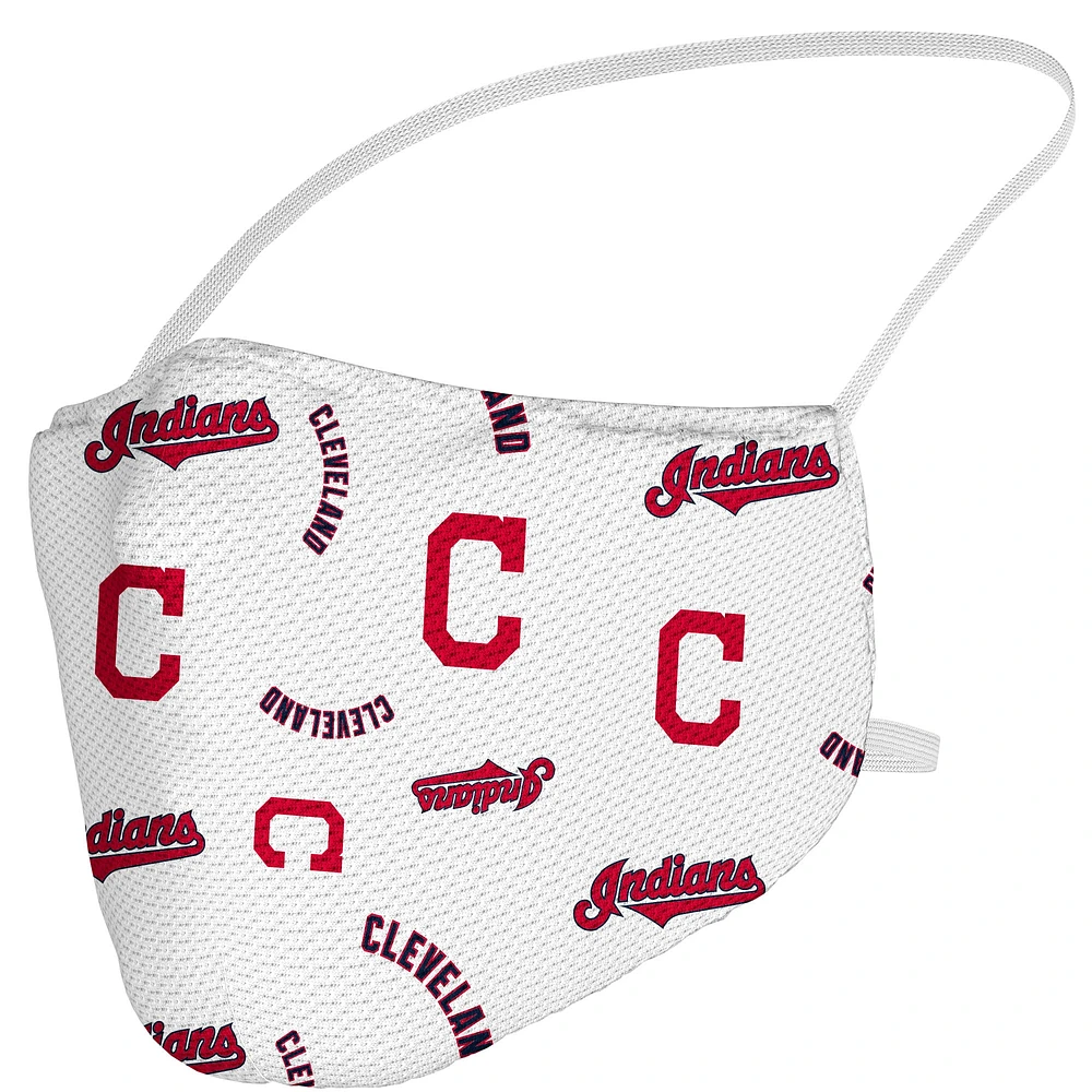 Adult Fanatics Cleveland Indians All Over Logo Couvre-visage