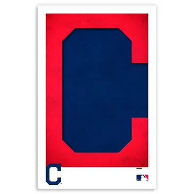 Cleveland Indians 11'' x 17'' Minimalist Team Logo Art Poster