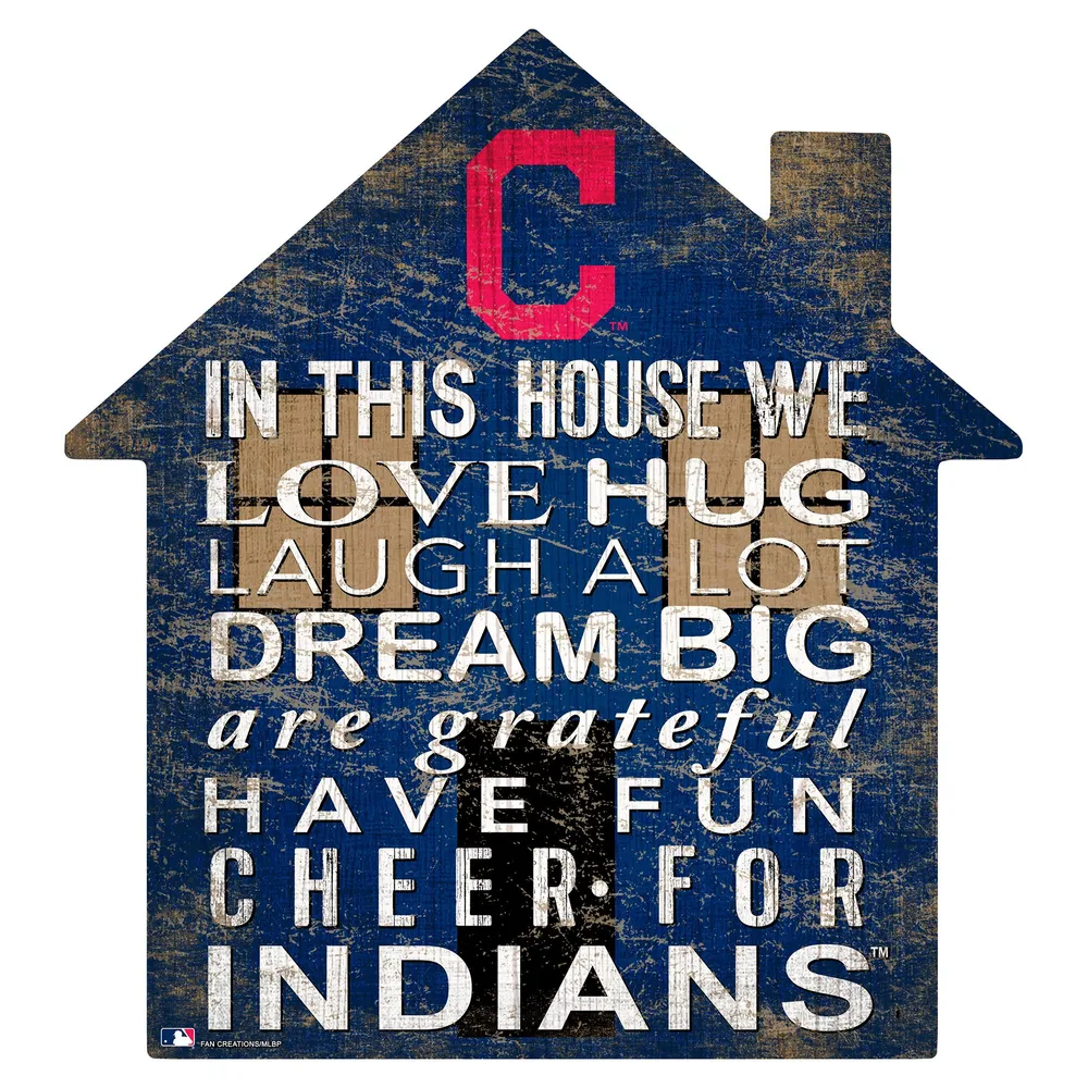 Cleveland Indians 24 x 32 Minimalist Cleveland Indians Mascot Wall Art