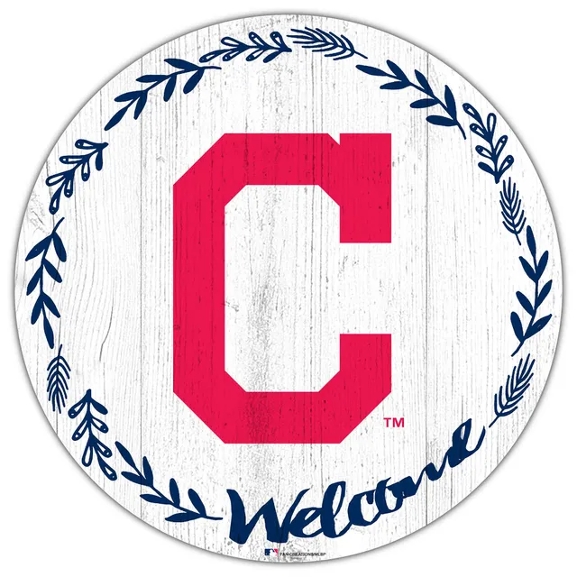 Cleveland Indians 24 x 32 Minimalist Cleveland Indians Mascot Wall Art