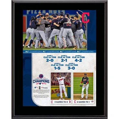 Cleveland Indians Fanatics Authentic 2016 MLB American League Champions 10.5" x 13" Sublimated Plaque
