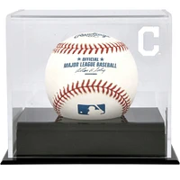 Vitrine de présentation du logo du cube de baseball des Cleveland Indians
