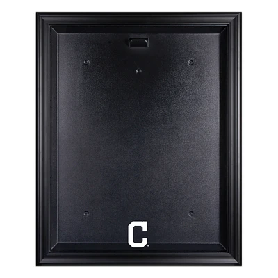 Cleveland Indians Black Framed Logo Jersey Display Case