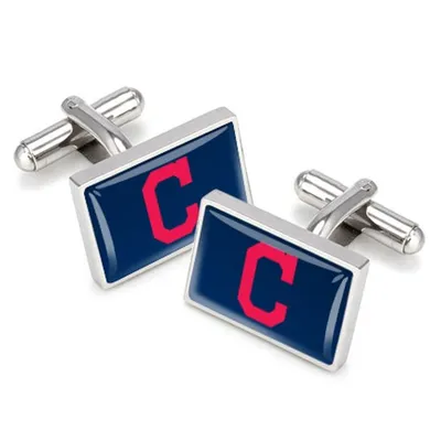 Cleveland Indians Logo Square Cufflinks