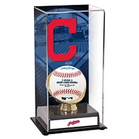 Vitrine sublimée des Cleveland Indians avec image