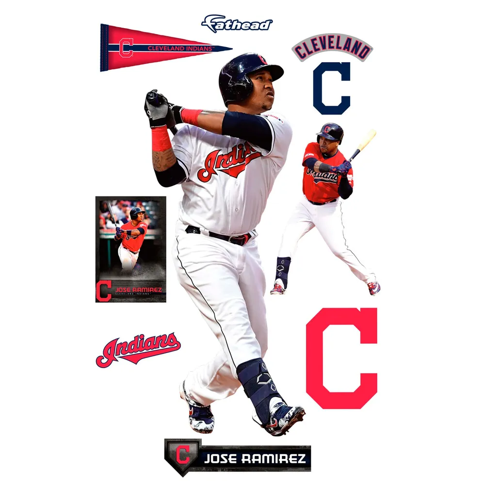 Lids Jose Ramirez Cleveland Indians Fathead 10-Pack Life-Size Removable  Wall Decal