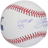 Balle de baseball autographiée par Jim Thome des Cleveland Indians avec inscriptions multiples - Édition limitée à 25 exemplaires