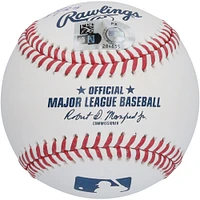 Balle de baseball autographiée par Jim Thome des Cleveland Indians avec inscriptions multiples - Édition limitée à 25 exemplaires